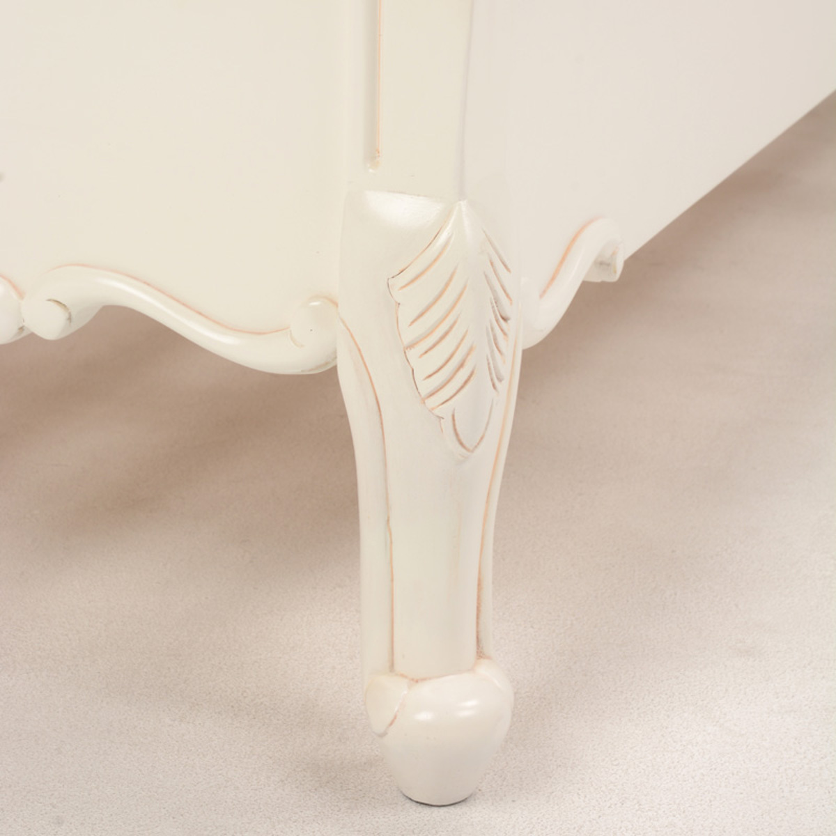 姫系ベッド シングル 姫系 猫脚 完成品 ヴィオレッタ （ ベッド