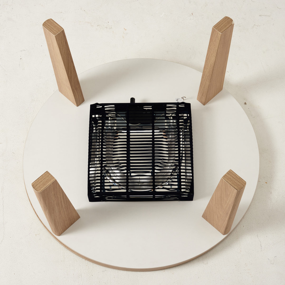 こたつテーブル 円型 直径68cm 大理石調 木目調 カジュアルコタツ ( こたつ テーブル 小さい リビングテーブル ローテーブル コタツ コンパクト 丸 円形 リビング 1年中 使える 座卓 シンプル 一人暮らし センターテーブル ) 【ナチュラル】 ナチュラル