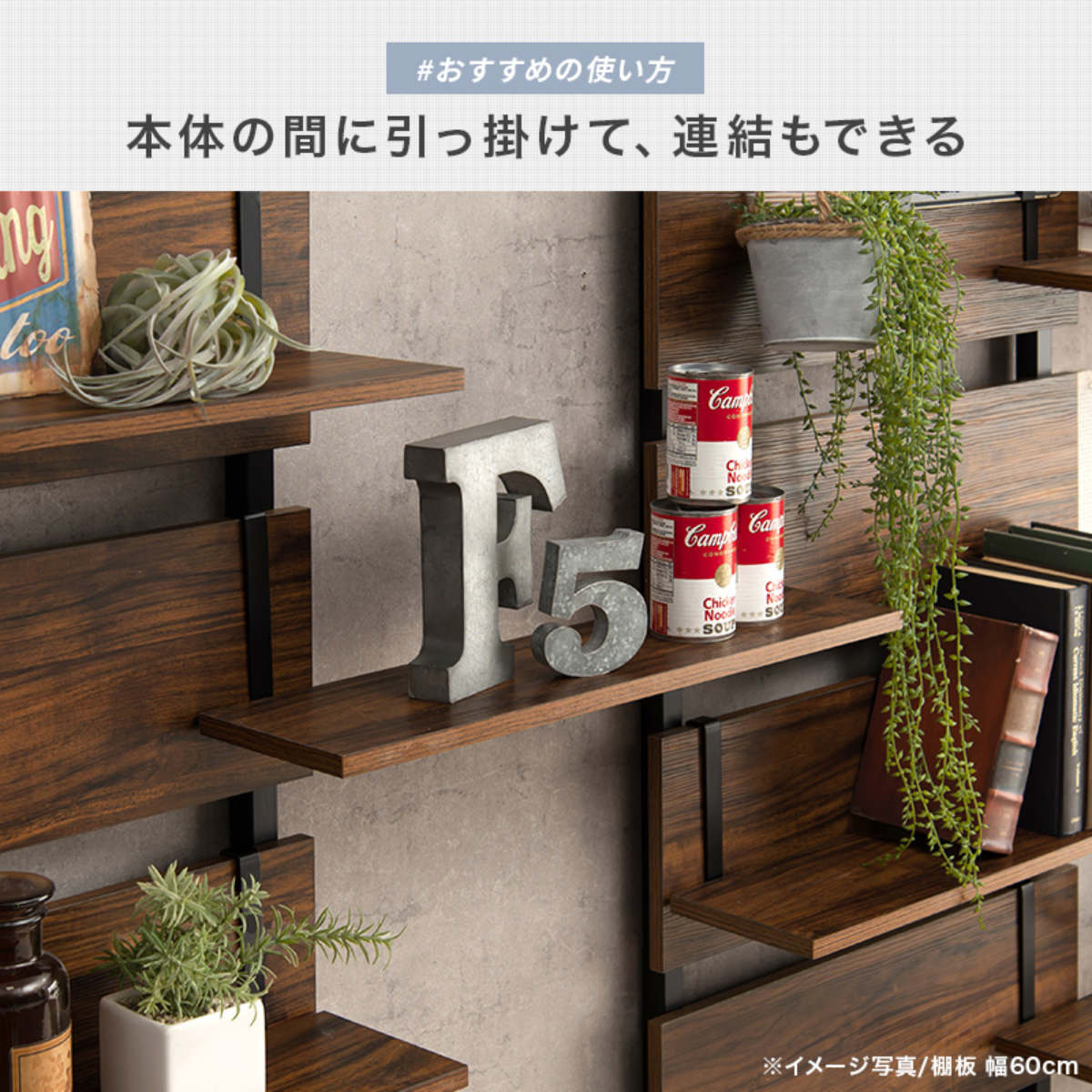 【ERECTA】壁面取付型ラック　W756 D307 H324 棚板2段 ERECTA】壁面取付型ラック W756 D307 H324 棚板2段 高品質な家庭