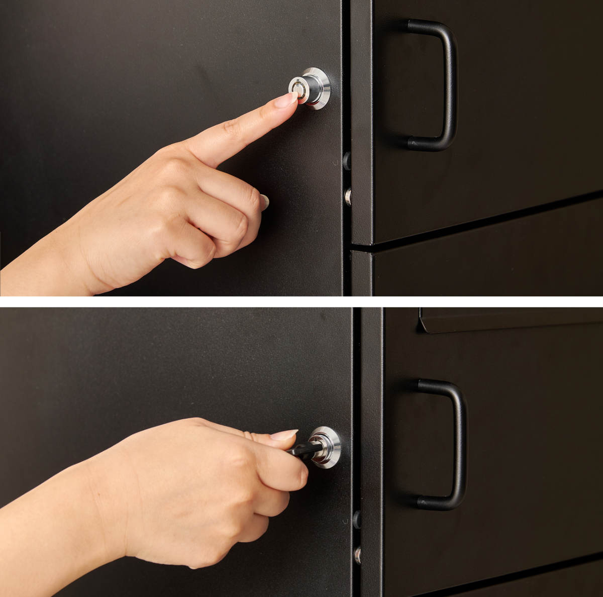 宅配ボックス 郵便ポスト コンパクト 2段 ( ポスト 宅配 ボックス 宅配ポスト 一戸建て用 スタンドポスト ポスト一体型 小型 据え置き 置き配用ボックス 郵便 郵便受け 宅配BOX 2段式 防錆加工 鍵付き 戸建 屋外 おしゃれ ) 【ブラック】 ブラック