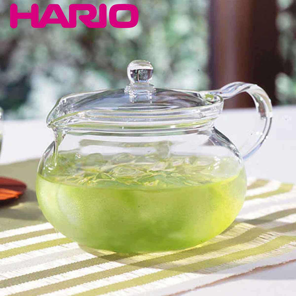 ハリオ 茶茶急須 丸 700ml 耐熱ガラス CHJMN-70T （ HARIO 電子レンジ対応 きゅうす ティーポット 茶器 ポット ガラス 茶こし付き 茶漉し