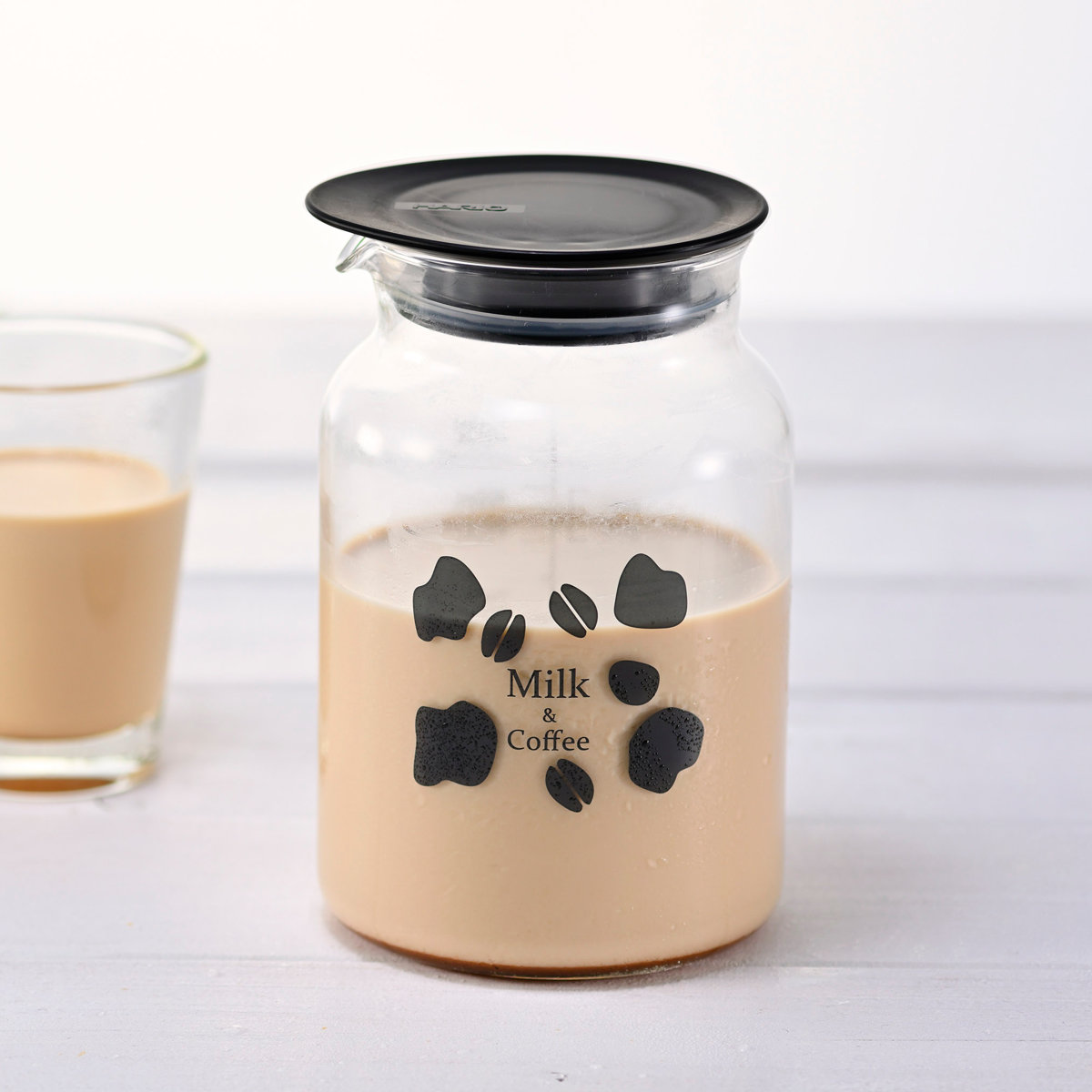 ハリオ ミルク出しコーヒーポット 500ml 耐熱ガラス MDCP-500-B （ HARIO 食洗機対応 コーヒーポット コーヒー用品 ミルク出し コーヒー