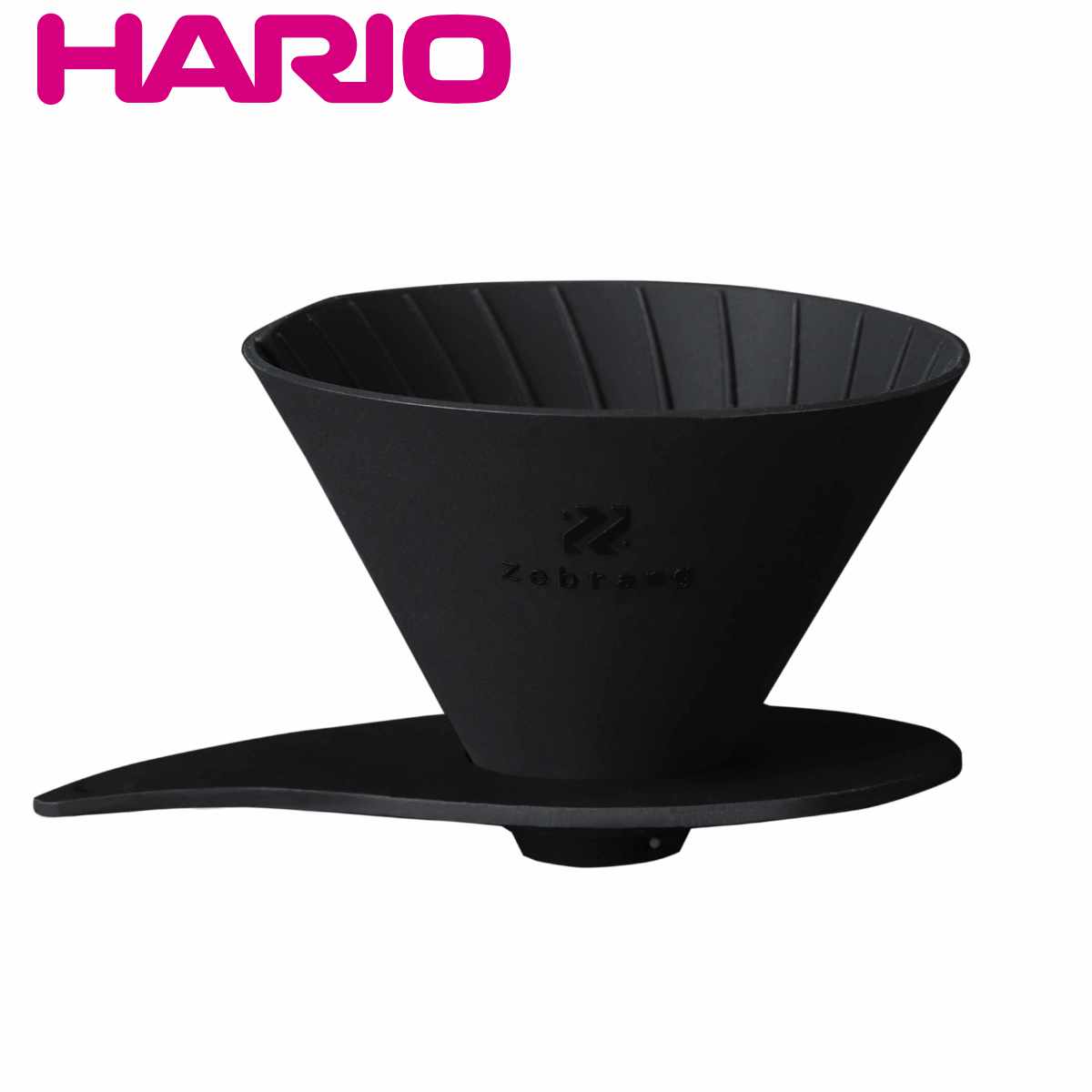 ドリッパー ハリオ V60フラットドリッパー01 1〜2杯用 Zebrang （ HARIO 折り畳み 持ち運び コーヒー コーヒードリッパー 日本製 折りた