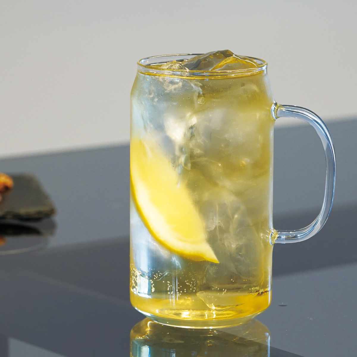 ハリオ グラス 450ml カン型 耐熱ガラス （ HARIO 食洗機対応 電子レンジ対応 カップ コップ ガラス アイス ホット ドリンク 耐熱 缶 ア