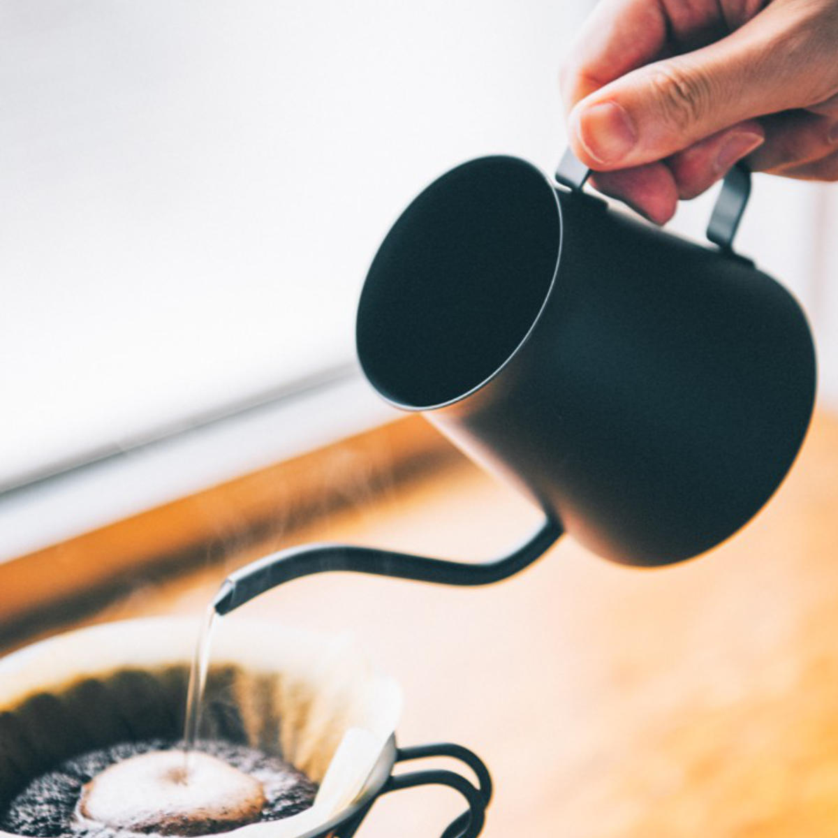 HARIO ハリオ ケトル 300ml ミニドリップケトル ( ステンレス 熱湯用 ドリップケトル コーヒーケトル コーヒー ドリップ おしゃれ ハンドドリップ ドリップコーヒー 珈琲 コーヒー用品 )