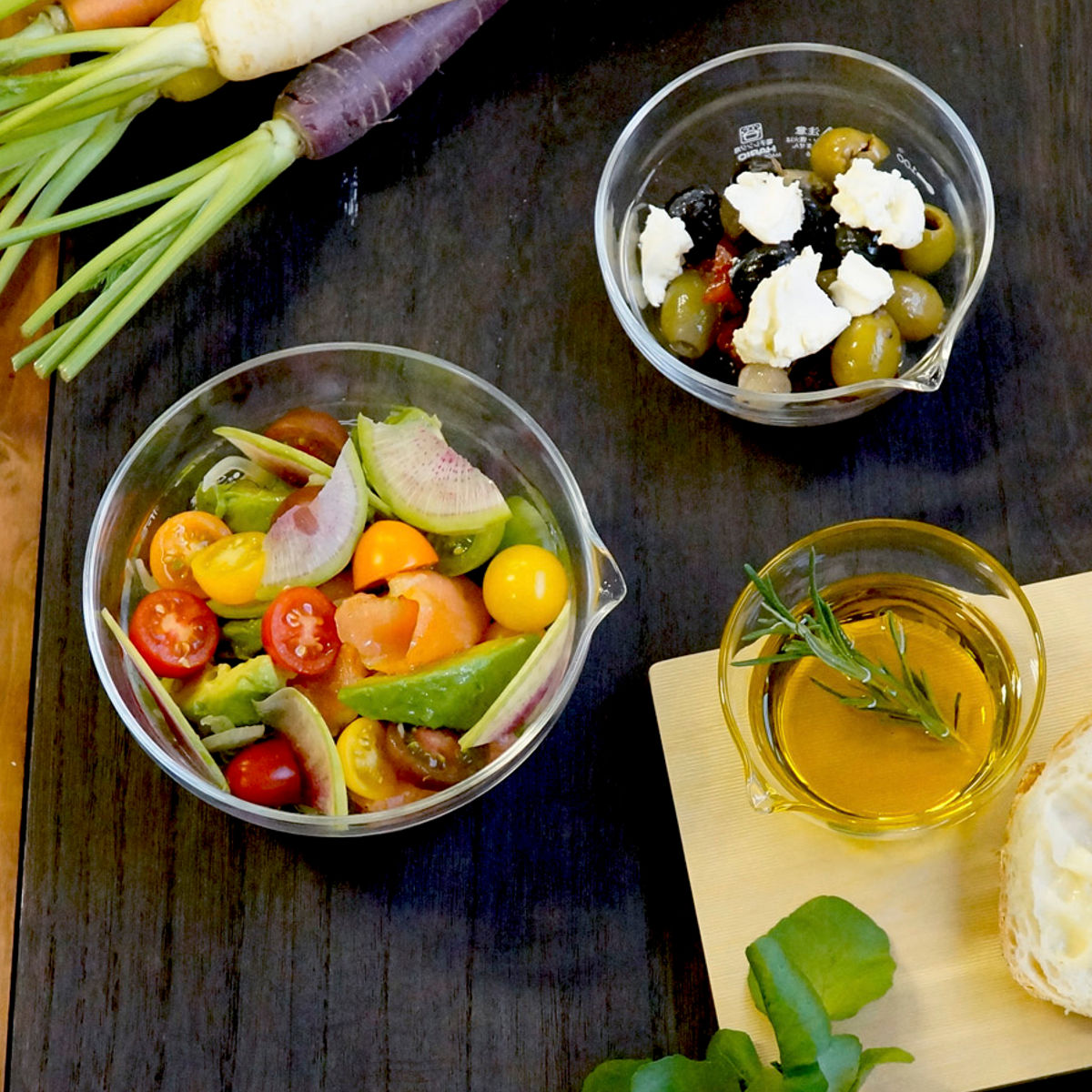 HARIO ハリオ ボウル 片口ボール 4個セット ( ボール 耐熱ボウル 耐熱ガラス 調理ボウル 電子レンジ対応 食洗機対応 100ml 200ml 400ml 800ml 注ぎ口 レンジOK ミニボウル キッチンボウル 調理用ボウル 下ごしらえ 製菓道具 )