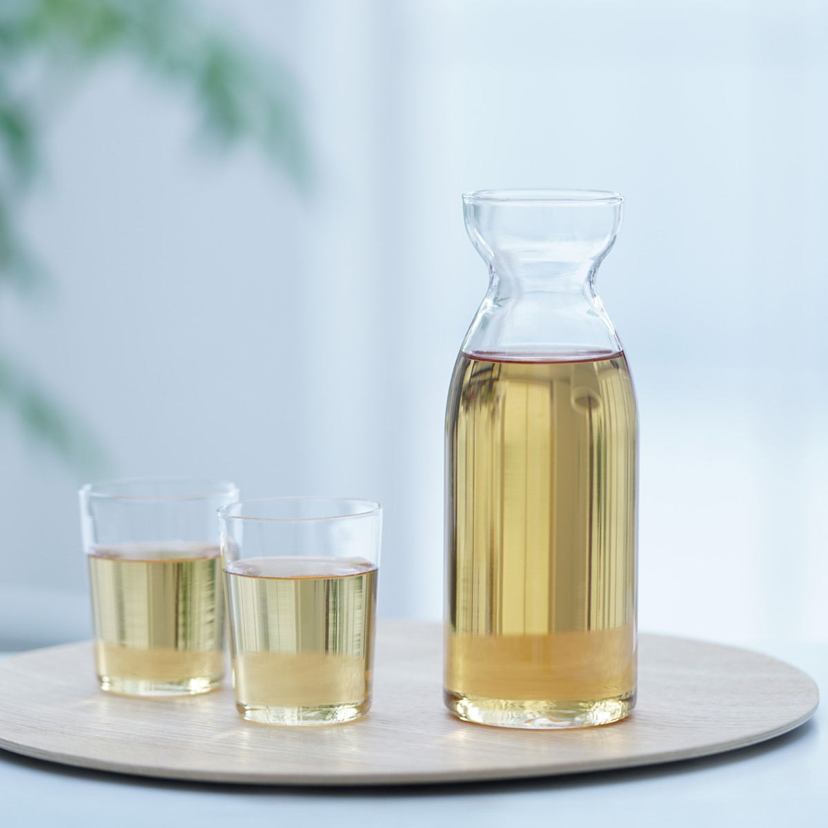 HARIO ハリオ 耐熱ガラス 徳利 スリム 2合 ( 360ml 食洗機対応 電子レンジ対応 耐熱 ガラス 日本製 銚子 酒器 お酒 酒 クリア おしゃれ シンプル モダン 和 和モダン )