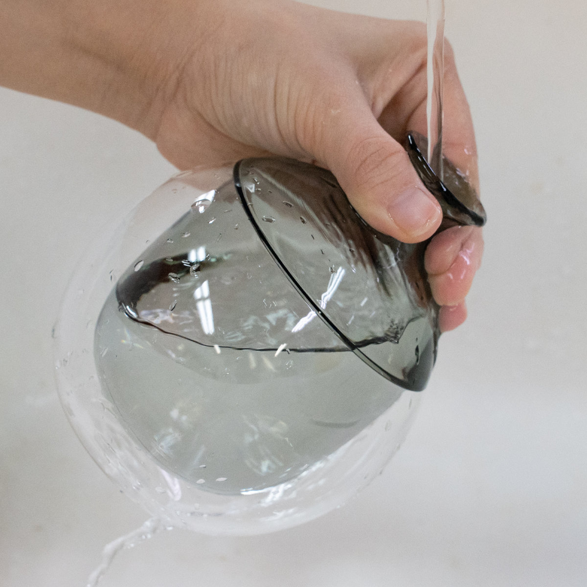 HARIO ハリオ どんぐりカラフェ ( 360ml 2合 食洗機対応 耐熱ガラス 二重構造 水差し 徳利 水 お茶 日本酒 酒器 お酒 酒 おしゃれ シンプル モダン 和モダン )