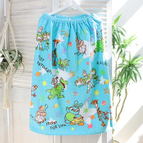 巻きタオル 着丈80cm パラダイス トイストーリー バスタオル プールタオル プール タオル 巻きタオル 着丈80cm パラダイス トイストーリー バスタオル プールタオル プール タオル