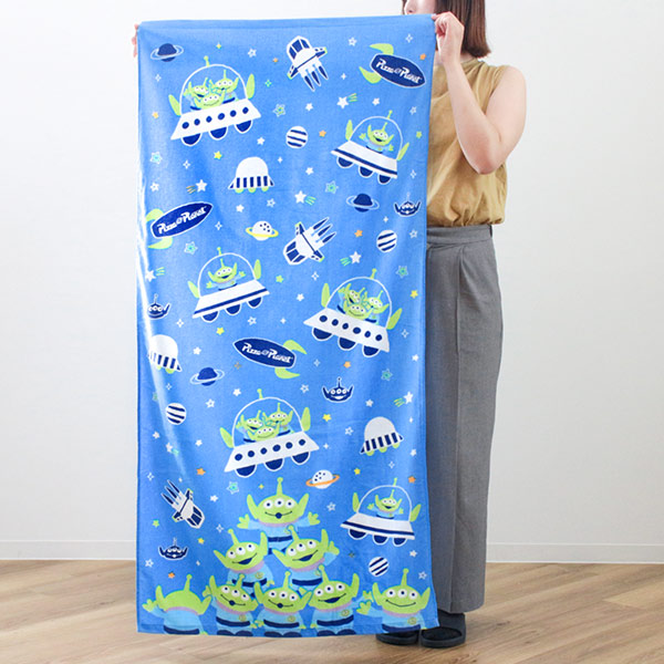 dショッピング |ビーチタオル 70×140cm レッツプレイ エイリアン