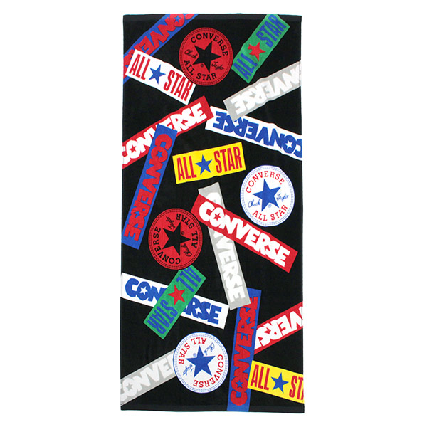 Dショッピング ビーチタオル 70 140cm コンバース カラフルコンバース タオル プール 小学校 幼稚園 海 バスタオル 大判バスタオル ブランド 大判 プールタオル 子供 子ども こども キッズ 大人 高校生 部活 スポーツブランド Converse カテゴリ タオルの販売