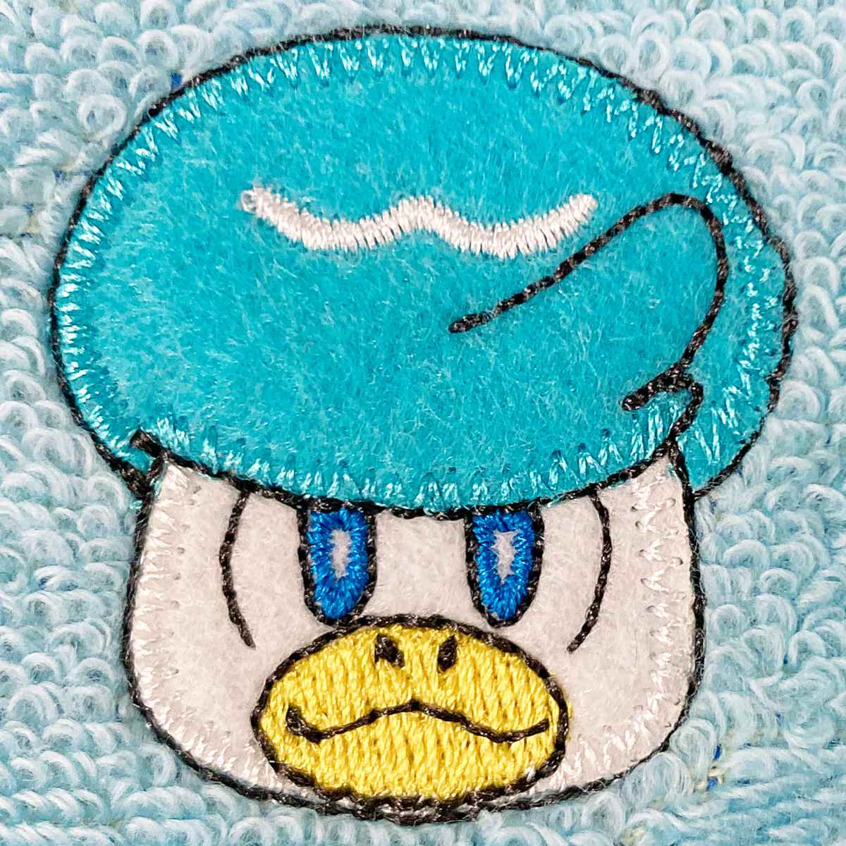 タオル ポケモン ハンドタオル 34×35cm ( ポケットミンスター 手拭きタオル 綿100 ホゲータ ニャオハ クワッス ソウブレイズ×グレンアルマ リザードン POKEMON キャラクター タオルハンカチ 34×35 アップリケ 刺繍 たおる ) 【クワッス】 クワッス