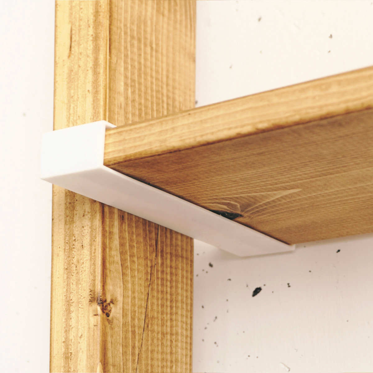 棚受 突っ張り 5セット LABRICO ラブリコ DIY パーツ 1×8材 棚 ラック ( セット 部品 突っ張り つっぱり 壁 収納 壁面収納 賃貸 簡単取付 シェルフ 壁面 パーテーション ウォールシェルフ ウォールラック 見せる収納 おしゃれ ) 【ブロンズ】 ブロンズ