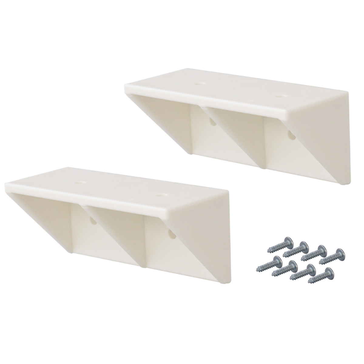 棚受 後付け シェルフサポート 5セット LABRICO ラブリコ DIY パーツ 棚 ラック ( セット 部品 突っ張り つっぱり 壁 収納 壁面収納 賃貸 簡単取付 シェルフ 壁面 パーテーション ウォールシェルフ ウォールラック 見せる収納 ) 【ブロンズ】 ブロンズ