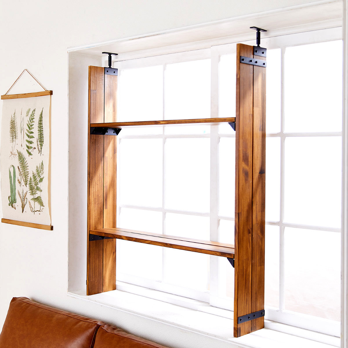 連結パーツ 同色5枚入り 横2本用 LABRICO ラブリコ アイアン ( セット パーツ 部品 連結 DIY 1×4 2×4 突っ張り 収納 つっぱり 壁面収納 壁 間仕切り 賃貸 パーテーション ウォールシェルフ ウォールラック 見せる収納 おしゃれ ) 【ホワイト】 ホワイト