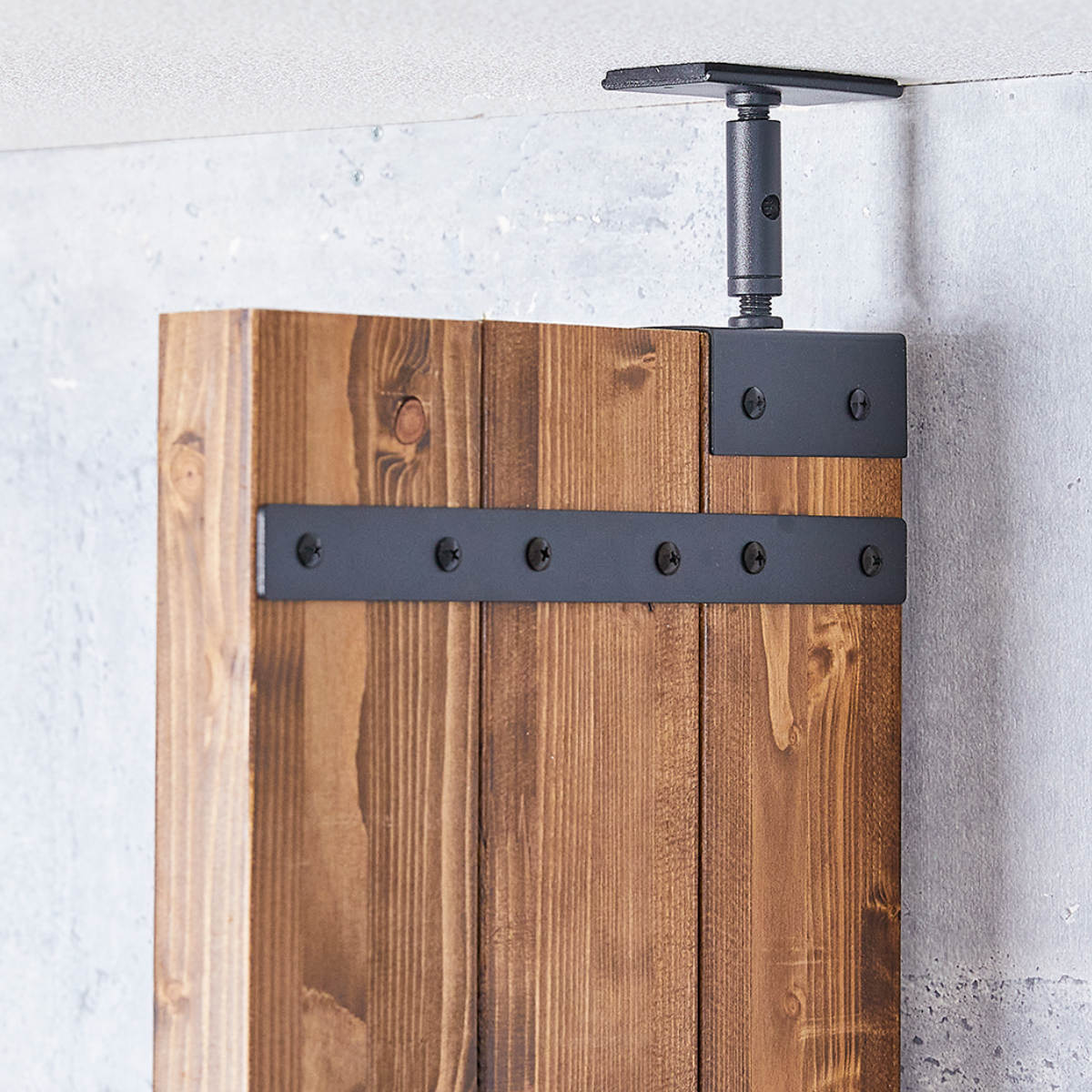 連結パーツ 横3本用 LABRICO ラブリコ アイアン ( パーツ 部品 連結 DIY 1×4 2×4 突っ張り 収納 つっぱり 壁面収納 壁 間仕切り 賃貸 簡単取付 奥行拡張 パーテーション ウォールシェルフ ウォールラック 見せる収納 おしゃれ ) 【ホワイト】 ホワイト