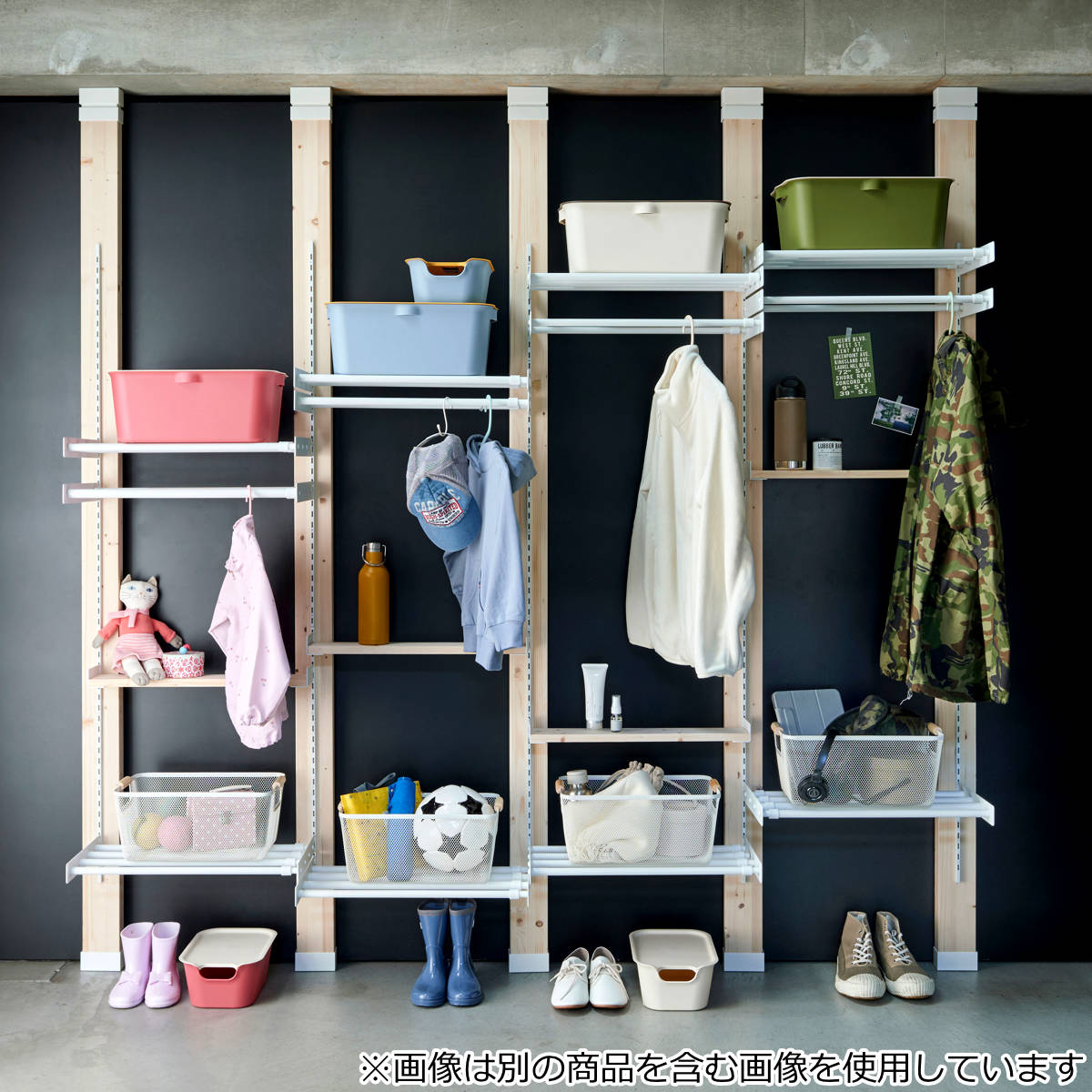 棚受 10cm ラブリコ トレイ型 アイアン 壁面収納 ( LABRICO シェルフレール 収納 棚 可動棚 収納棚 棚受け DIY パーツ シェルフ ラック 賃貸 壁 簡単取付 ディスプレイ 見せる収納 飾り棚 インテリア おしゃれ ) 【ブラック】 ブラック