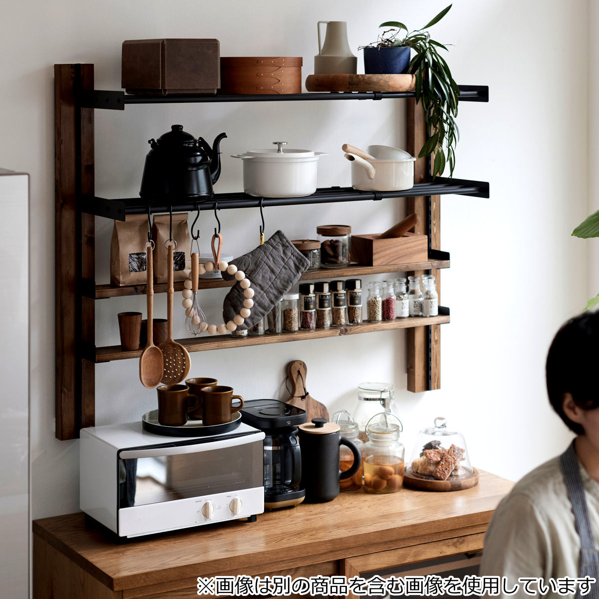 棚受 28cm ラブリコ トレイ型 アイアン 壁面収納 ( LABRICO シェルフレール 収納 棚 可動棚 収納棚 棚受け DIY パーツ シェルフ ラック 賃貸 壁 簡単取付 ディスプレイ 見せる収納 飾り棚 インテリア おしゃれ ) 【ブラック】 ブラック