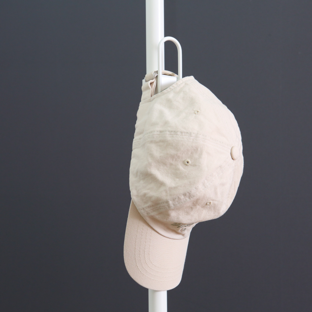 tatecco 突っ張り 定番3点セット 高さ190~300cm ポール まっすぐバー わっかのフック ( 突っ張りポール たてっこ ラック スリム 収納 隙間 ホワイト タテッコ アクセサリーセット パーツ付 カスタマイズ リビング )