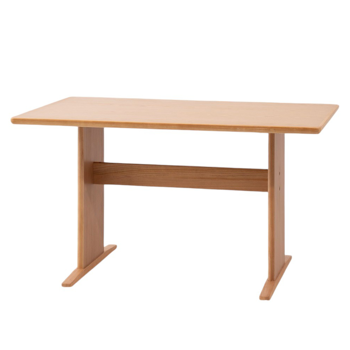 ダイニングテーブル 幅120cm T字脚 ( テーブル 食卓テーブル 天然木 木製 コンパクト ダイニング 奥行75cm 2人用 4人用 食卓 おしゃれ 省スペース ナチュラル 木製テーブル 長方形 )