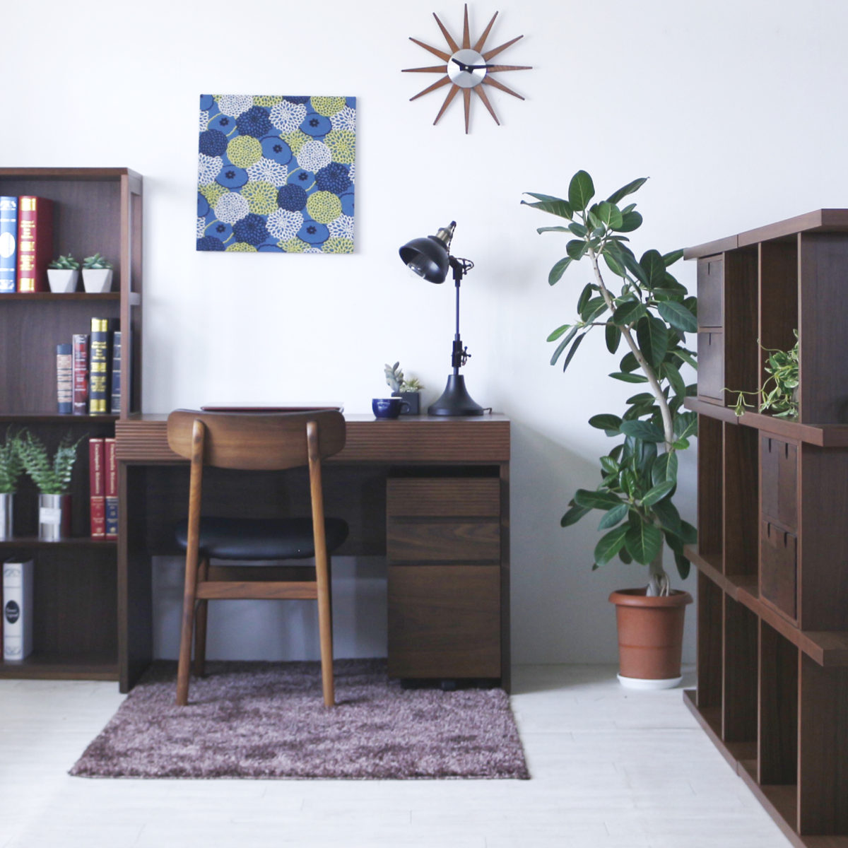 デスクワゴン 3段 キャスター付き 幅30cm 天然木 ( ワゴン サイドワゴン 引き出し 収納 デスク横 完成品 サイドチェスト フルスライド 木製 脇机 キャビネット サイドキャビネット 書斎 書類整理 おしゃれ )