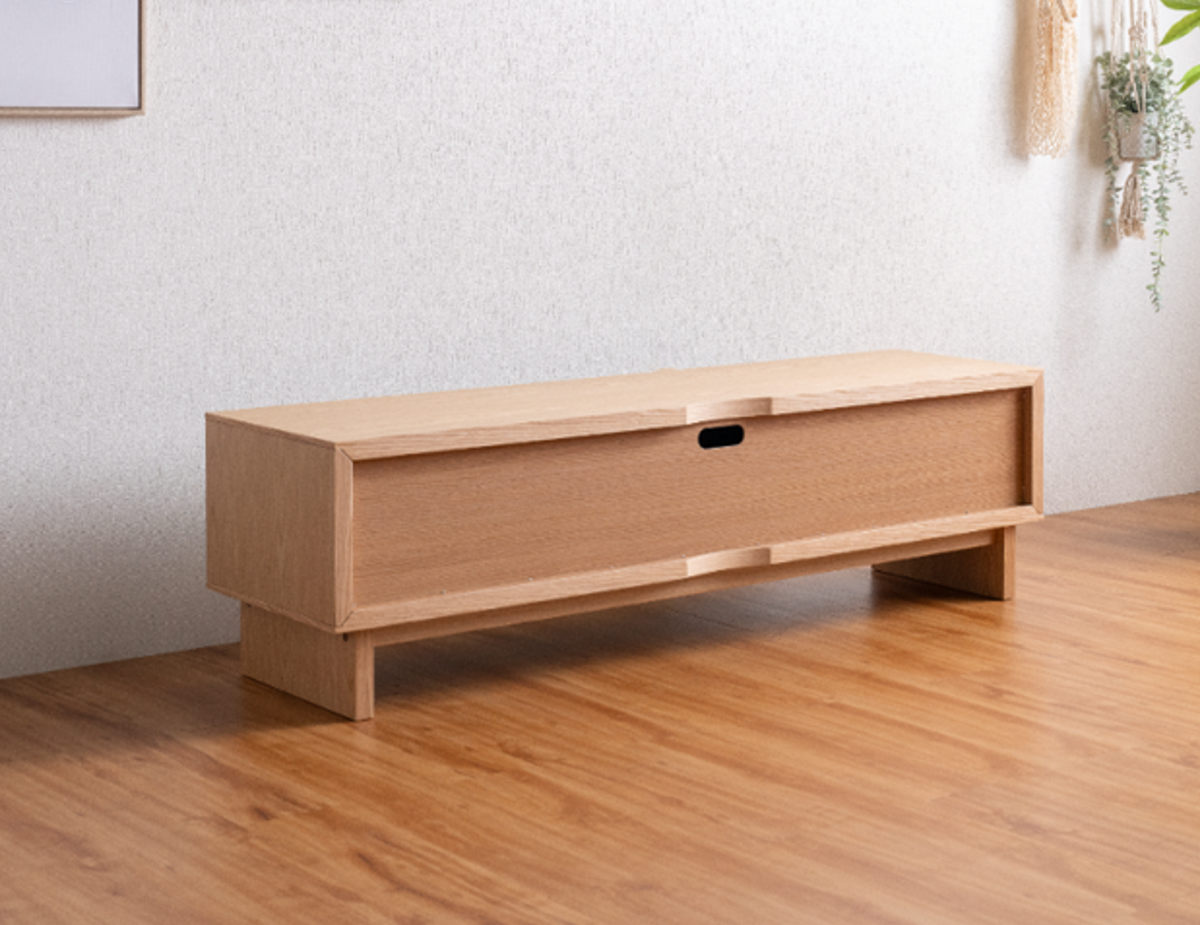 テレビ台 幅210cm 脚付き フルスライドレール 天然木 完成品 ( ローボード 引出し ラック 棚 収納 ニュアンス くすみカラー リビングボード 省スペース ツートンカラー お掃除ロボット対応 )