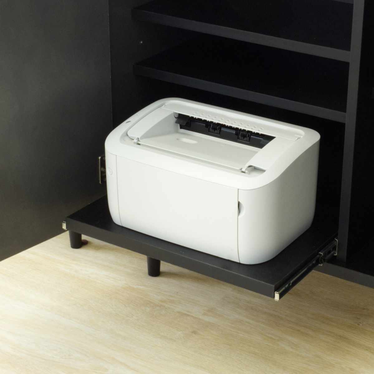 サイドボード 幅80cm オールメラミン 背面化粧 完成品 ( 棚 ラック 引き出し A4対応 収納 可動棚 スライド棚 メラミン リビングボード 省スペース お掃除ロボット対応 ブラック ホワイト 石目調 ) 【ブラック】 ブラック