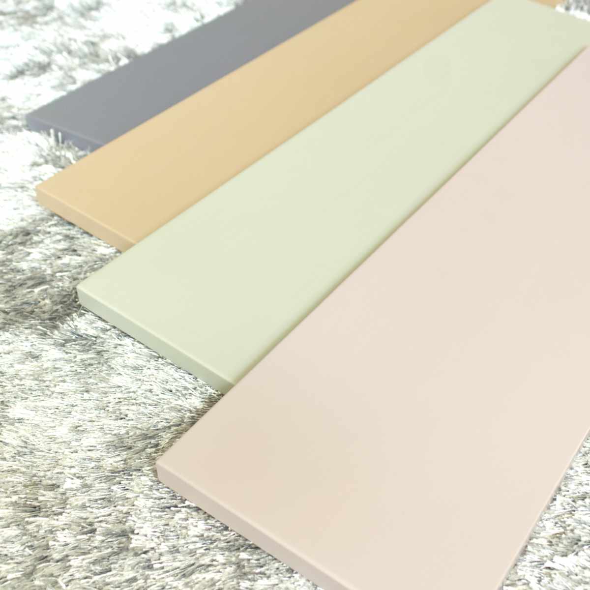 チェスト 幅110cm 3段4杯 パステルカラー 天然木 完成品 ( デザインチェスト 棚 ラック 収納 引き出し 組み換え リビングボード ローチェスト 3段 フルスライドレール 木目 背面化粧 )