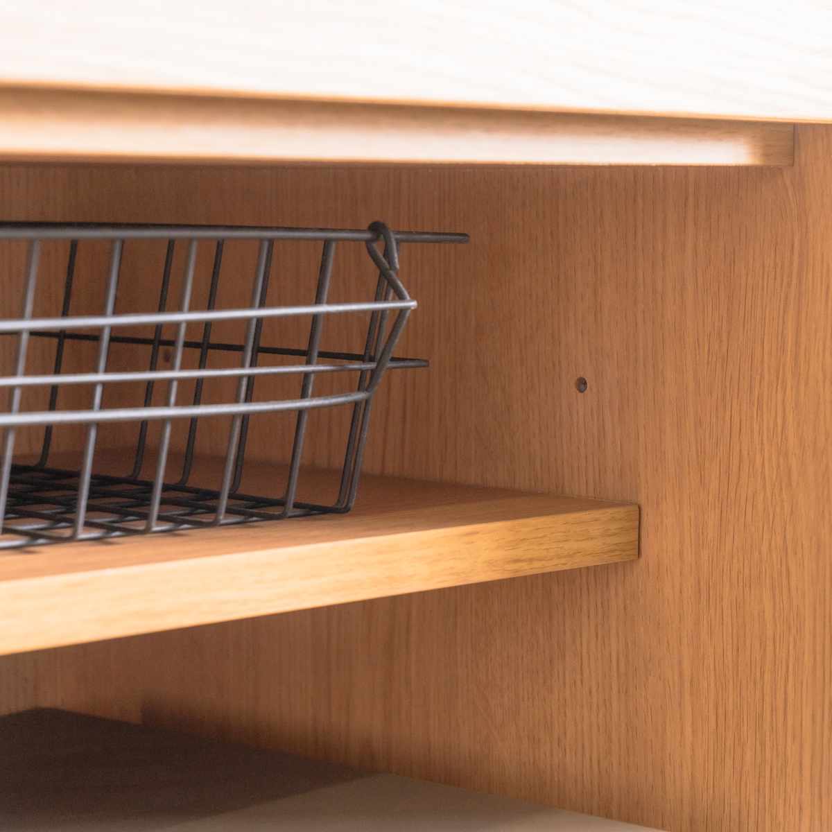 キッチンカウンター 幅120cm パステルカラー 背面化粧 完成品 ( カウンター キッチン 収納 フルスライドレール 木製 リビングボード ゴミ箱上 引き出し 3段4杯 可動棚 ベージュ グリーン ) 【グリーン】 グリーン