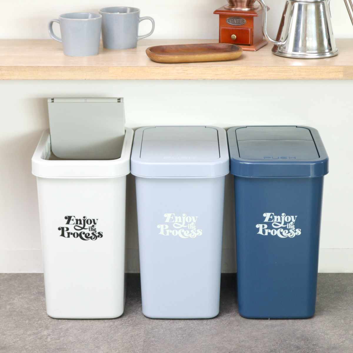 【used】アンティーク 調 ダストボックス　15Lペール付 DUSTBOX ダストボックス ゴミ箱 工業系 20L オイル缶 ペール缶