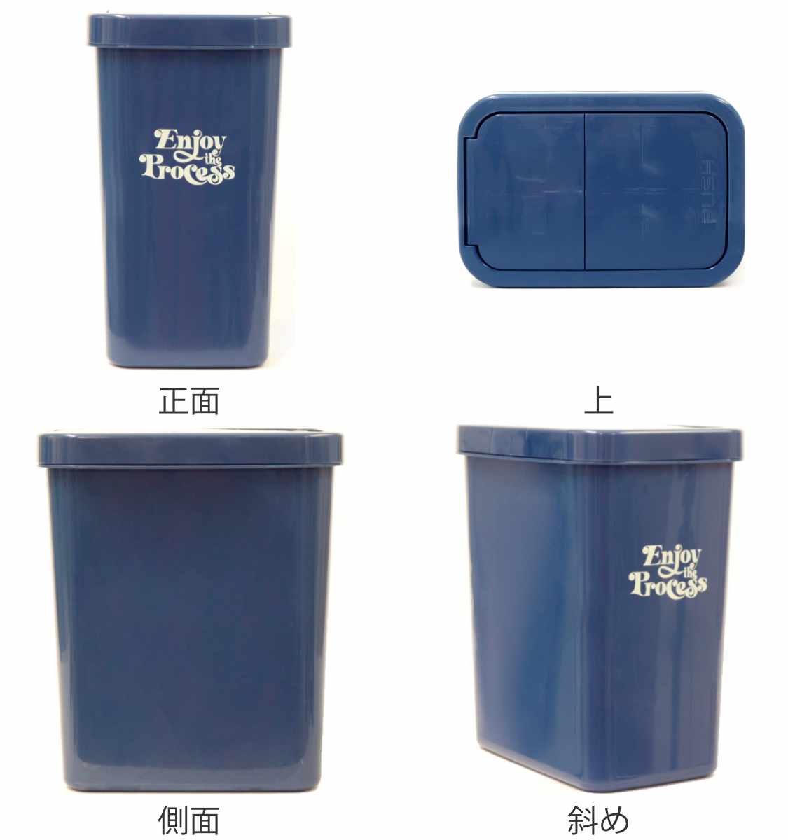 ゴミ箱 18L スライドペール 同色2個セット ふた付き ( ごみ箱 18リットル 18l ダストボックス 蓋つき スライド 小さめ 分別 コンパクト シンプル リビング キッチン 幅17 袋止め付き 袋 見えない カウンター下 北欧 省スペース ) 【ミルクティーベージュ】 ミルクティーベージュ