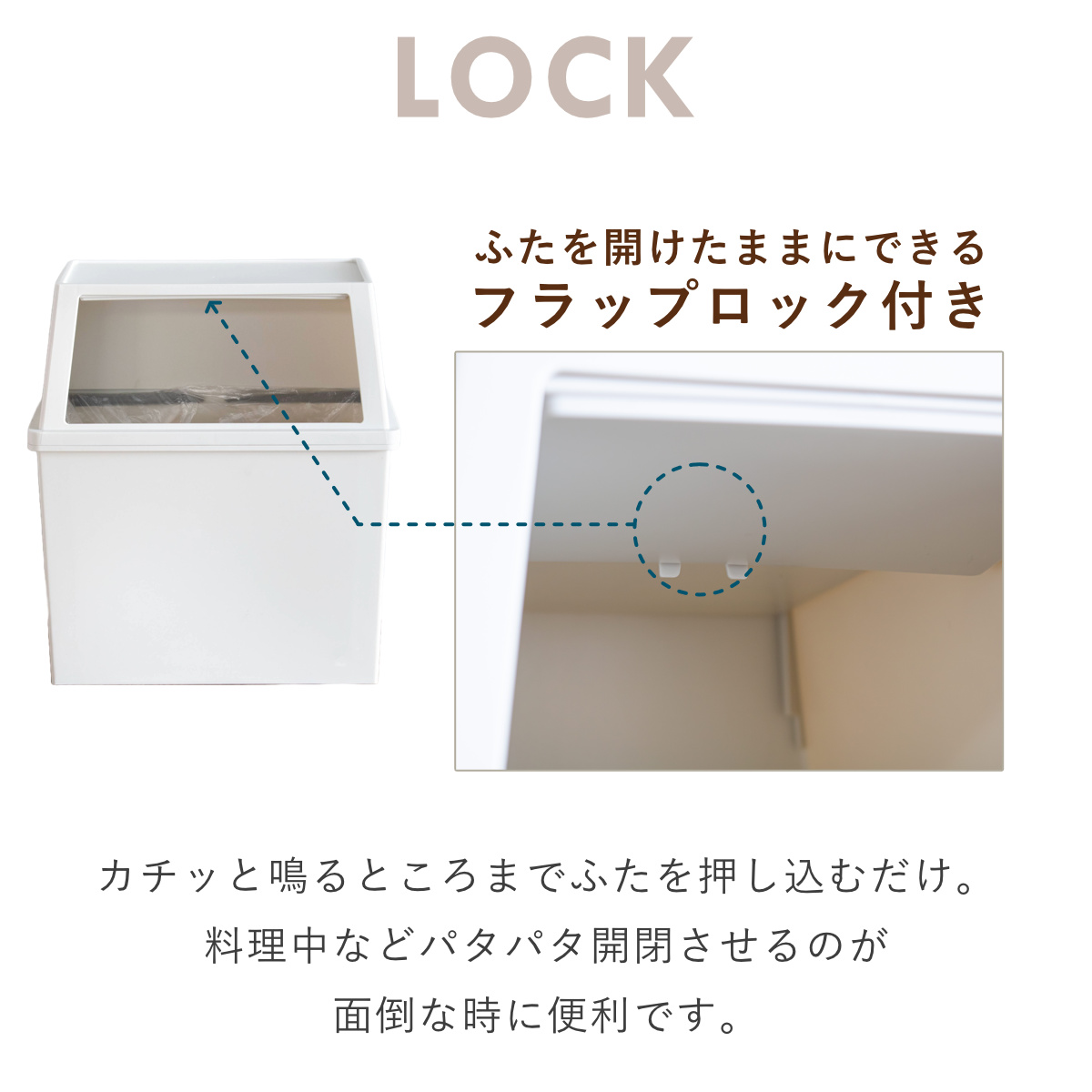 ゴミ箱 30L ワイド 積み重ね ( ごみ箱 30リットル 分別 奥行28 ふた付き キッチン ダストボックス スタッキング フロント プッシュ ふた付 前開き 蓋付き プラスチック製 くずかご ダストBOX 分別ゴミ箱 分別ごみ箱 シンプル ) 【クールグレー】 クールグレー