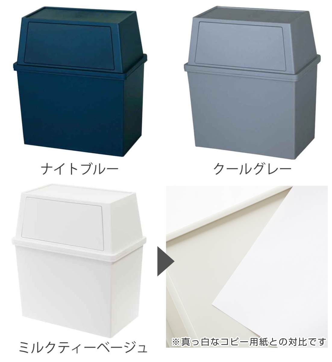 ゴミ箱 30L ワイド 積み重ね ( ごみ箱 30リットル 分別 奥行28 ふた付き キッチン ダストボックス スタッキング フロント プッシュ ふた付 前開き 蓋付き プラスチック製 くずかご ダストBOX 分別ゴミ箱 分別ごみ箱 シンプル ) 【クールグレー】 クールグレー