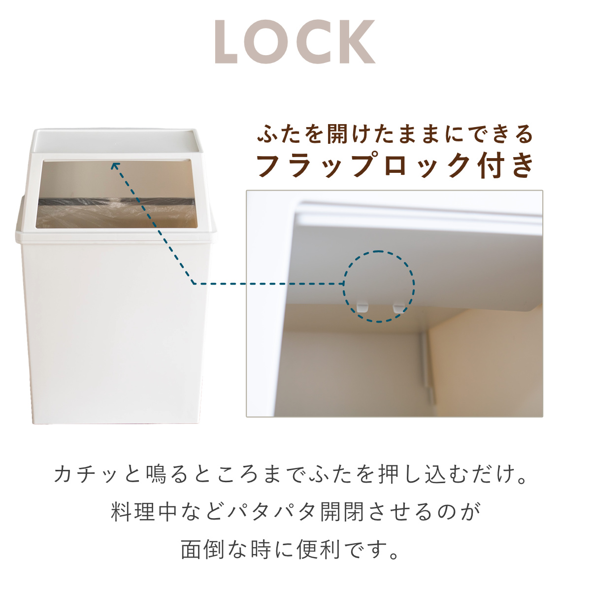 ゴミ箱 45L ワイド 積み重ね ( ごみ箱 45リットル 奥行28 分別 ふた付き キッチン ダストボックス スタッキング フロント プッシュ ふた付 前開き 蓋付き プラスチック製 くずかご ダストBOX 分別ゴミ箱 分別ごみ箱 シンプル ) 【クールグレー】 クールグレー