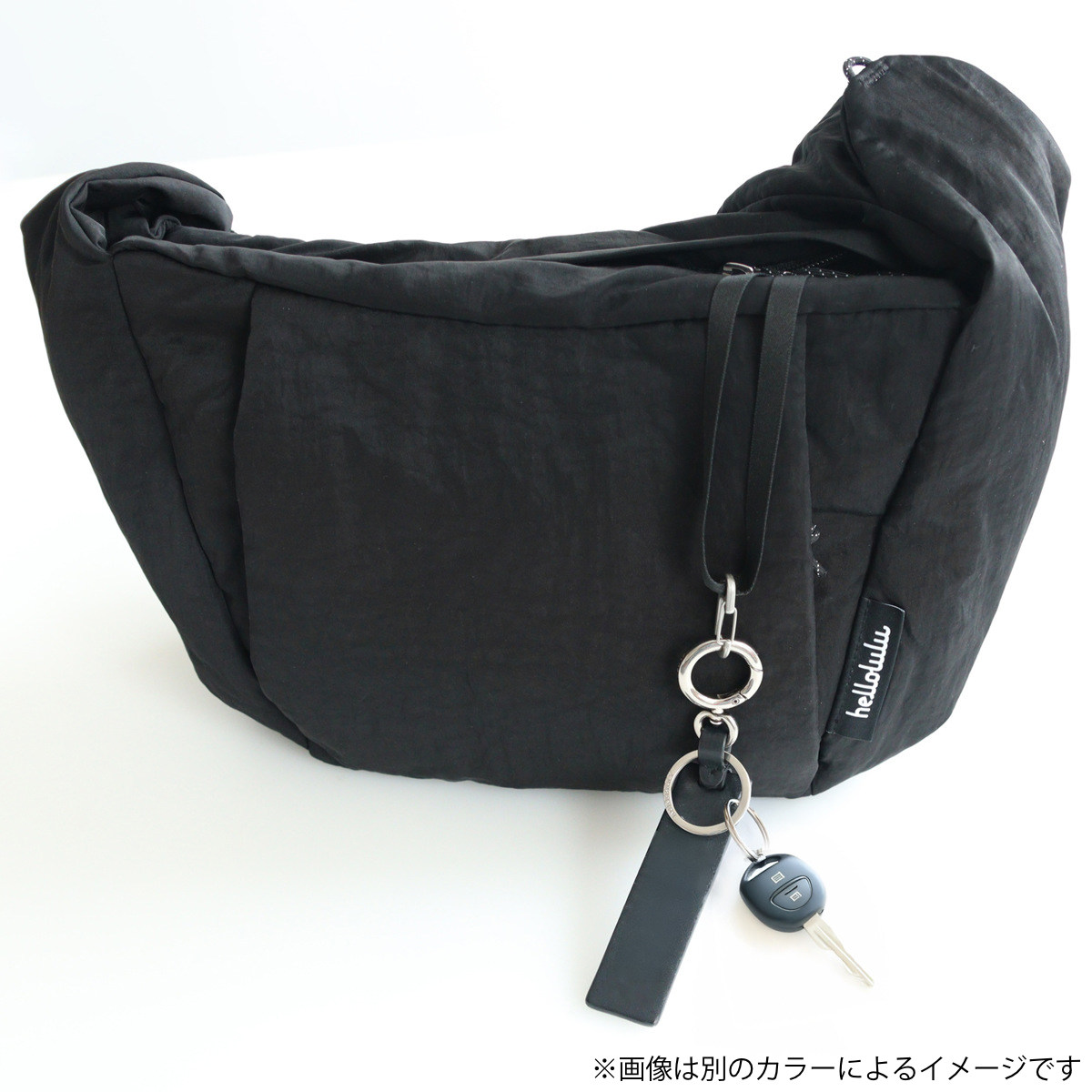 【26年SS新色】 ショルダーバッグ hellolulu マイルズ MILES ( ハロルル バッグ ショルダー クロスボディ レディース メンズ 軽い 撥水 ナイロン クロスバッグ 斜め掛け 肩掛け ファスナー コンパクト おしゃれ ) 【MossBlack】 MossBlack