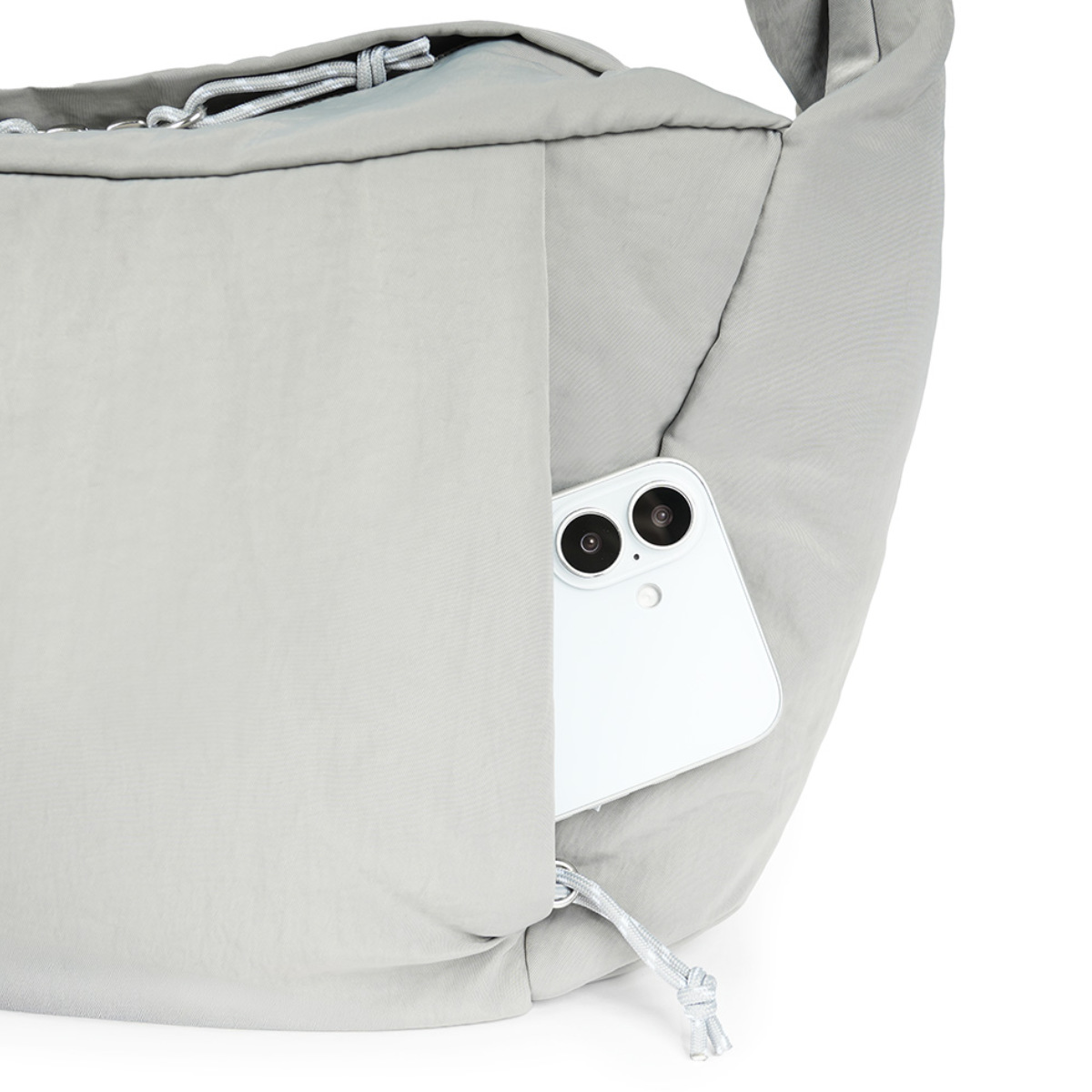 【26年SS新色】 ショルダーバッグ hellolulu マイルズ MILES ( ハロルル バッグ ショルダー クロスボディ レディース メンズ 軽い 撥水 ナイロン クロスバッグ 斜め掛け 肩掛け ファスナー コンパクト おしゃれ ) 【MossBlack】 MossBlack