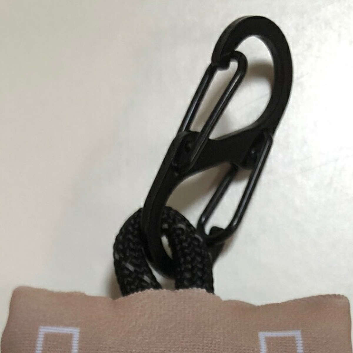 エコバッグ 弁当 コンビニ専用 折りたたみ 洗濯 可 フック付き HUNGBAG ( マイバッグ エコバック 買い物バッグ コンパクト レジ袋 軽量 コンビニ 洗える レジバッグ サブバッグ 買い物袋 買い物かばん コンビニ弁当 マチ広 ) 【ベージュ】 ベージュ