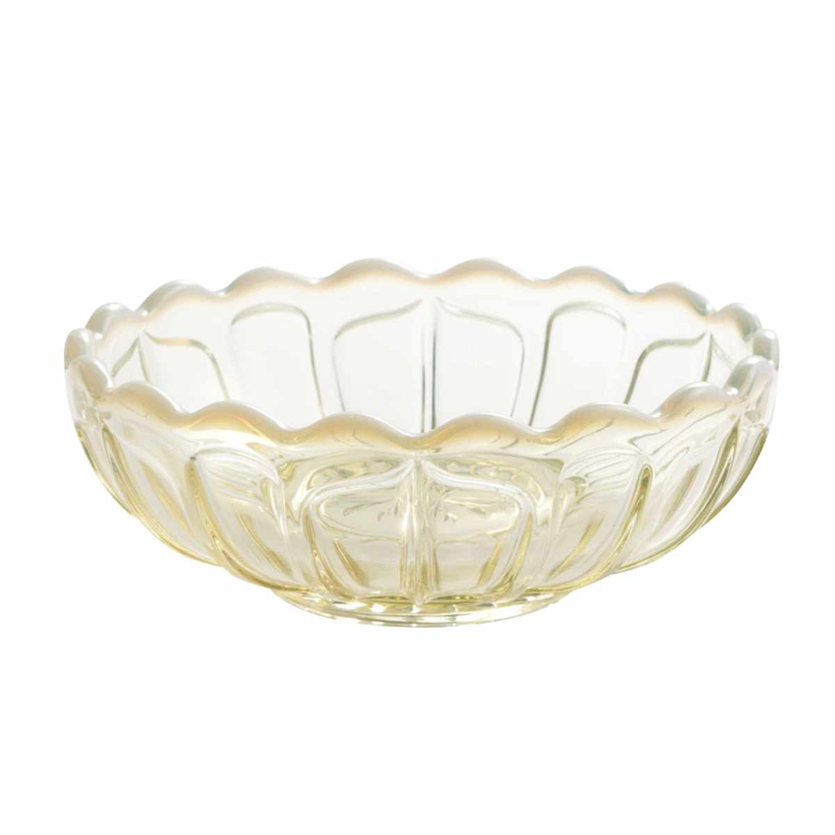 廣田硝子 小鉢 丸小鉢 雪の花 ( ガラス 日本製 ブルー 古代色 鉢 デザート デザート食器 うつわ 器 おしゃれ かわいい そうめん鉢 フルーツ スイーツ 夏 あんみつ ところてん かき氷 花 ) 【ブルー】 ブルー