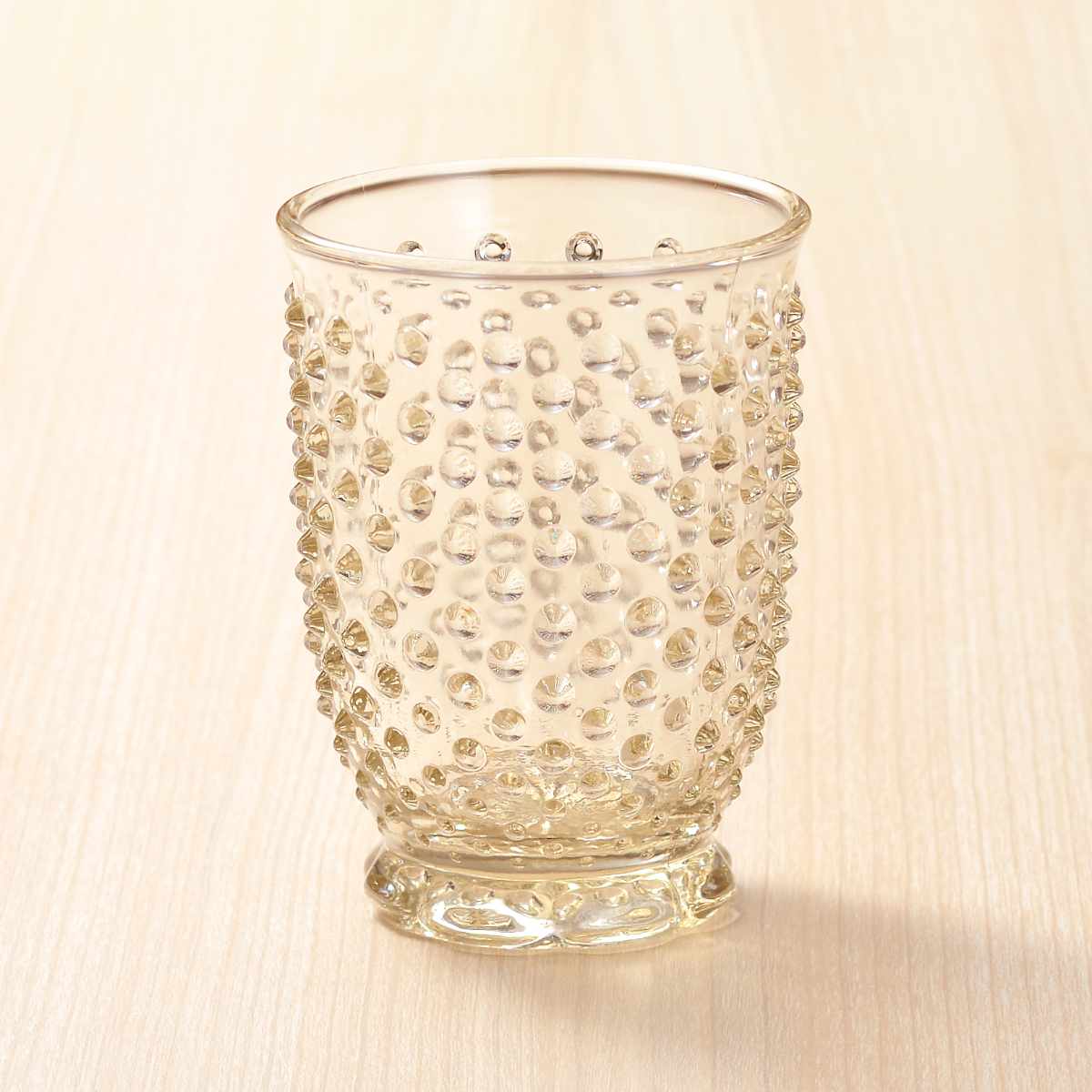 廣田硝子 タンブラー 300ml あられタンブラー ( ガラス 日本製 クリア グラス コップ カップ ガラスコップ おしゃれ かわいい お茶 ジュース お酒 梅酒 アルコール 冷菓子 アイス ) 【白色】 白色