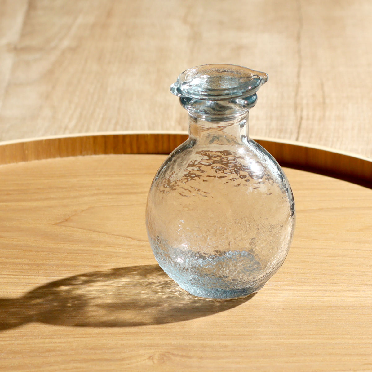 醤油差し 100ml ガラス製 かすり ねじ式醤油注ぎ 廣田硝子 日本製