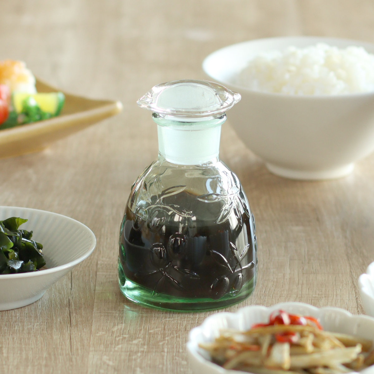 醤油差し 120ml ガラス製 オリーブフィールド 醤油注ぎ 廣田硝子 日本