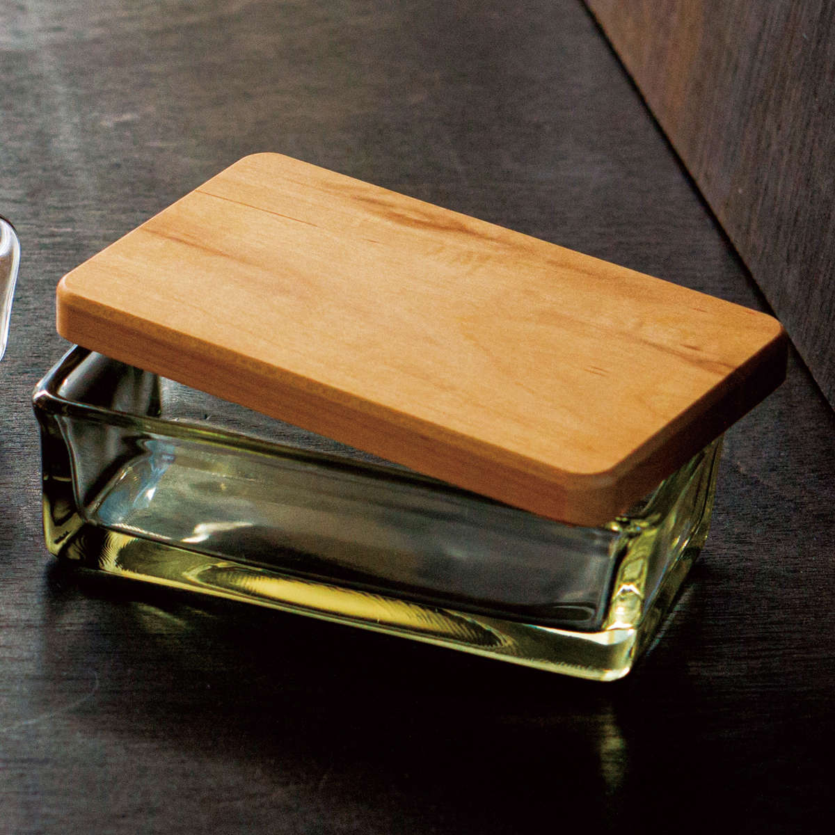 廣田硝子 バターケース 保存容器 ガラス 木蓋 日本製 – ハウジー