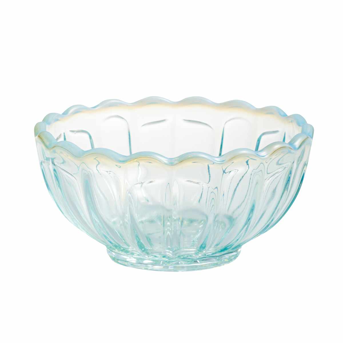 ✨未使用✨硝子工芸品 琉球ビードロ硝子 ボウル皿 2個(ペア) セット リング鉢 （琉球ガラス工房 glass32） | 深皿・ボウル | cotogoto