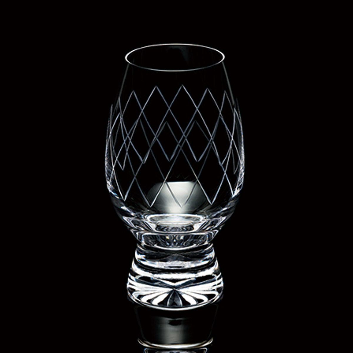 廣田硝子 グラス 250ml 耐熱性 コーヒーグラス 170re 江戸切子 格子 ( ガラス 日本製 耐熱ガラス コップ デザート パフェ デザート食器 食器 おしゃれ レトロ シンプル )