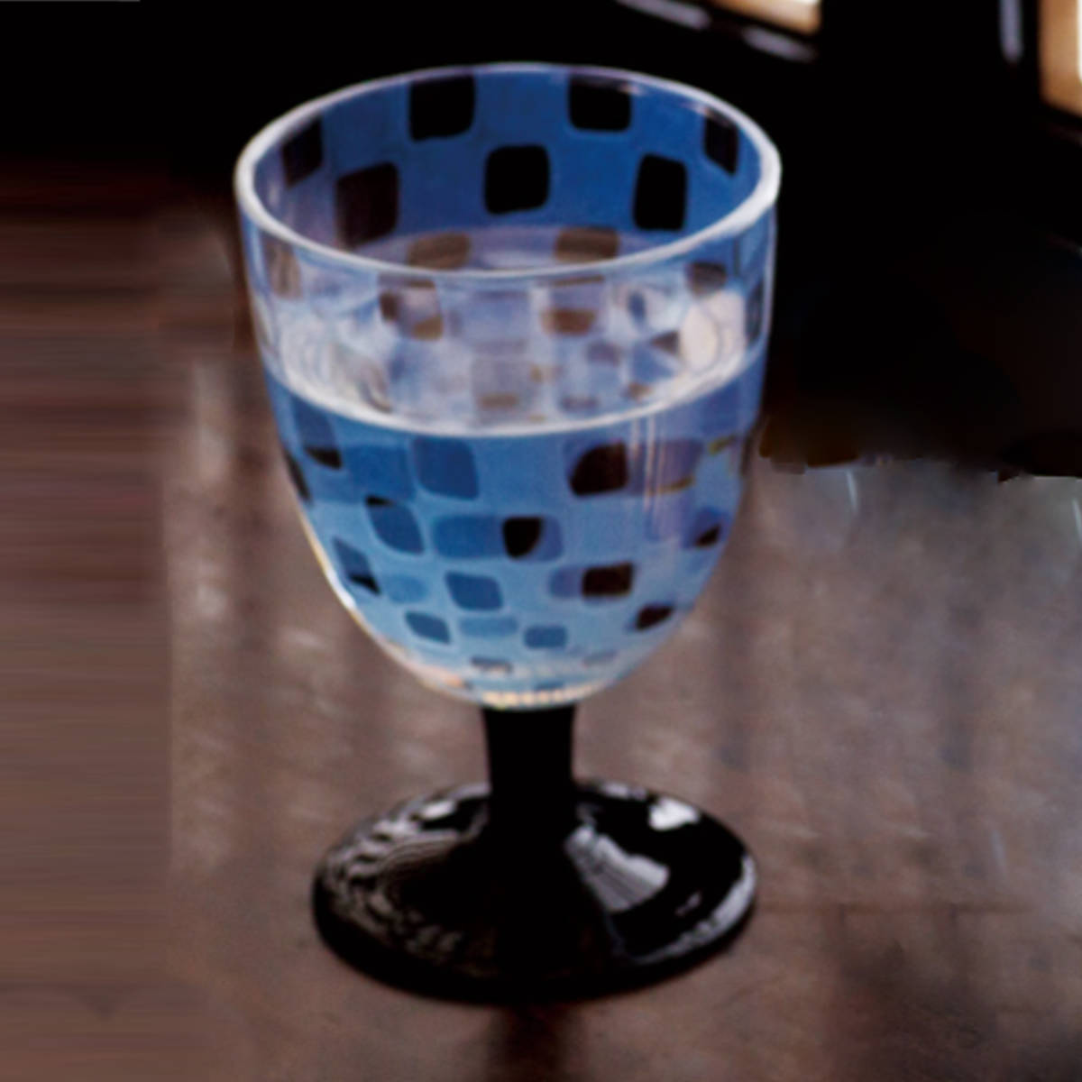 廣田硝子 グラス ソーダ氷コップ 市松 水玉 十草 黒 クリア ( ガラス 日本製 盃 酒器 デザート 食器 コップ おしゃれ 大正浪漫硝子 レトロ ) 【水玉クリア】 水玉クリア