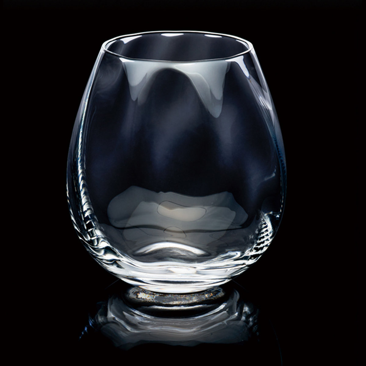 廣田硝子 グラス 350ml 花蕾 モール karai ( ガラス 日本製 コップ タンブラー 桐箱入 おしゃれ プレゼント ギフト 贈り物 ) 【氷】 氷