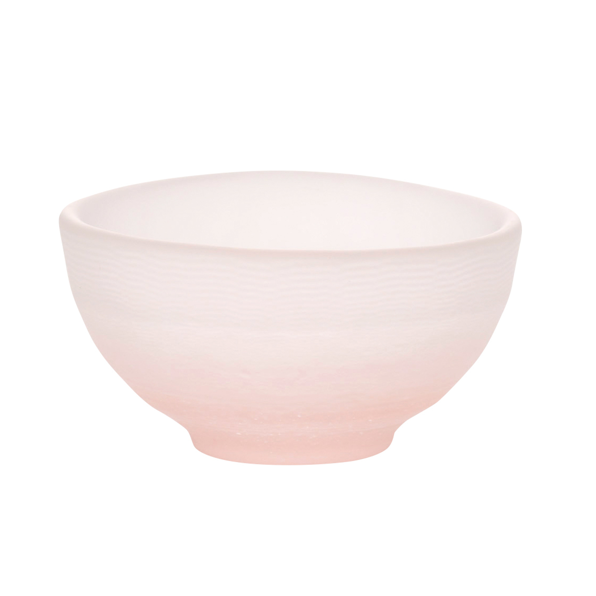 廣田硝子 ボウル 吹雪 豆鉢 ( ガラス 日本製 鉢 器 うつわ おしゃれ 小鉢 ガラス器 和食器 ガラス食器 ) 【ピンク】 ピンク