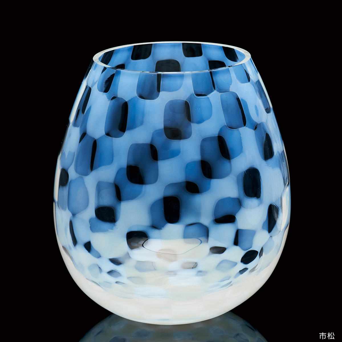 廣田硝子 グラス 350ml 花蕾 大正浪漫 karai 十草 市松 水玉 3個セット ( ガラス 日本製 コップ タンブラー カップ 桐箱入り ギフトセット おしゃれ 大正浪漫硝子 レトロ ワイングラス ハイボール ロック 酒 日本酒 )