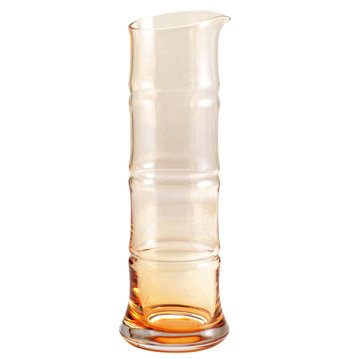 廣田硝子 徳利 長片口 大 青竹 氷竹 ( ガラス 日本製 2合 酒器 長注器 銚子 グラス 竹 bamboo おしゃれ ギフト プレゼント 贈り物 ) 【氷竹】 氷竹