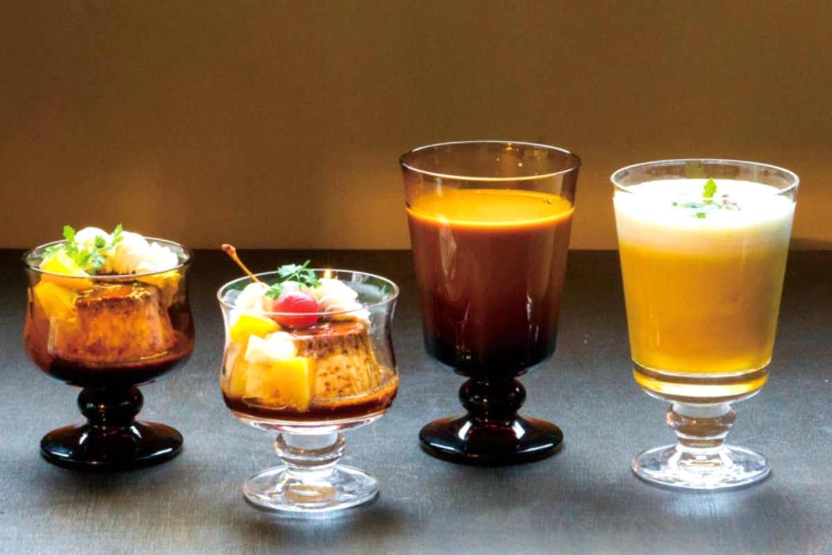 廣田硝子 グラス 300ml New Retro Mobo ( ガラス 日本製 コップ デザート食器 デザート 食器 パフェ おしゃれ デザートカップ シンプル レトロ ) 【クリア】 クリア